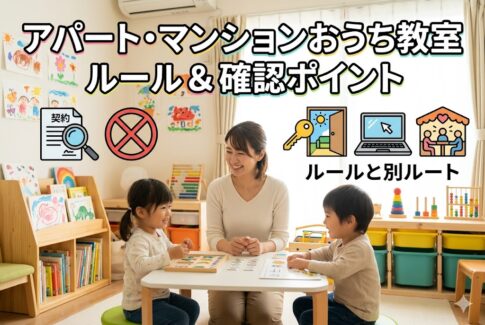 アパートマンションでも教室開業はできる?